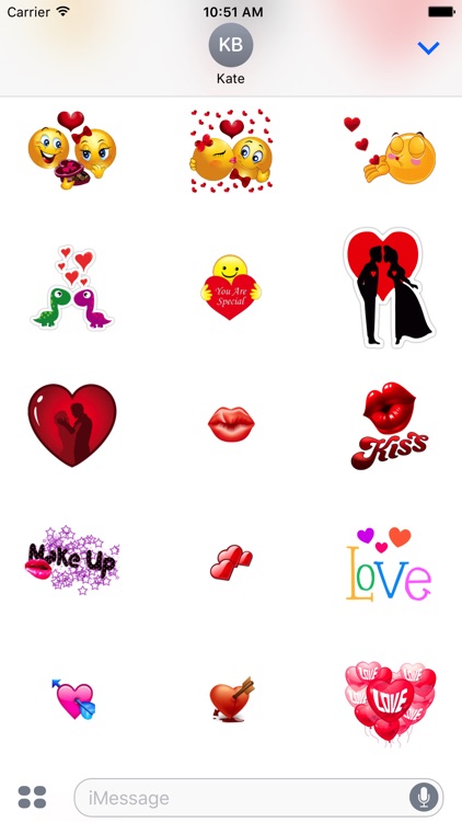 Cute Love Sticker for iMessage screenshot-3