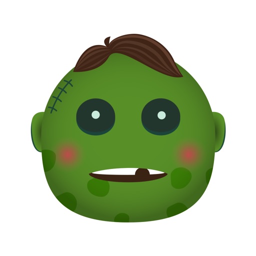 Zombie Emoji - Scary Dead Stickers