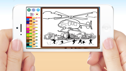 Avions Jet Hélicoptère Coloriage Livre Pour EnfantCapture d'écran de 5
