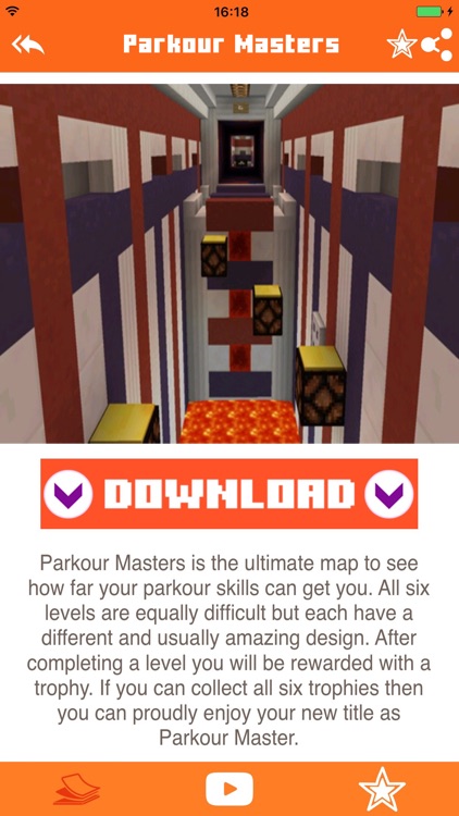 Parkour Maps for Minecraft PE Pocket Edition !