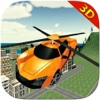 Flying Helli Car Simulator 3d