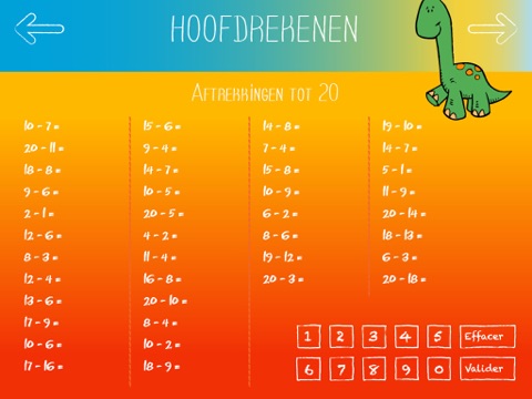 Rekenen 1ste klas - Grappig en slim screenshot 3