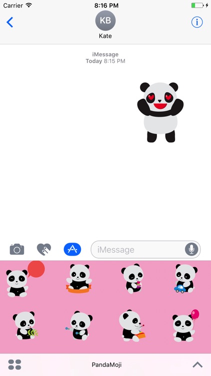 PandaMoji Stickers - Cute Emojis