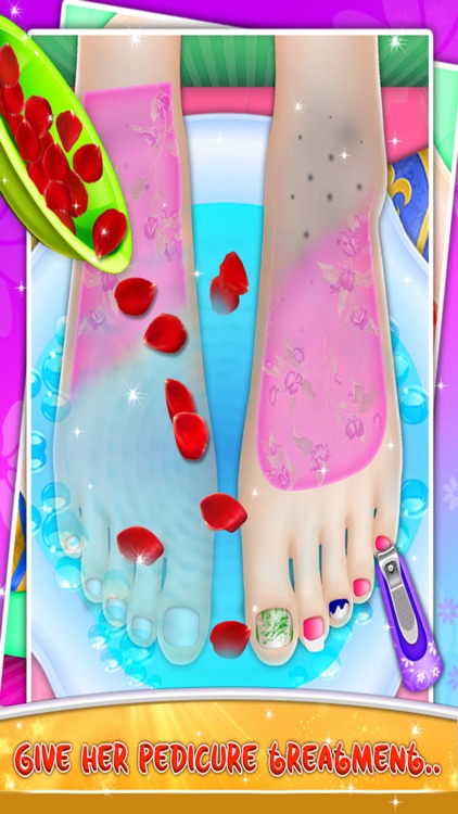 Pink Princess Full Body Spa - Girls game