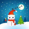 Christmas Snowman - Holiday Emoji