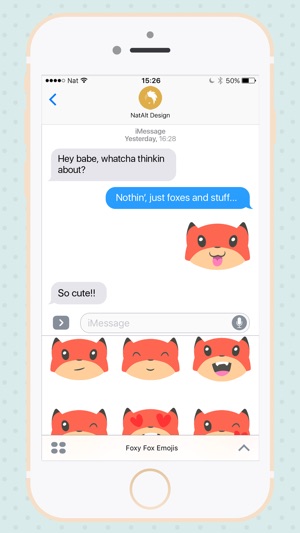 Foxy Fox Emojis(圖1)-速報App