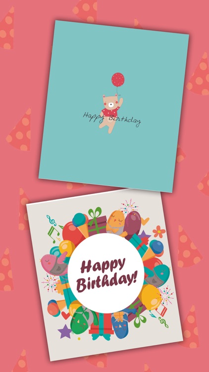 Birthday greeting cards and stickers – Pro