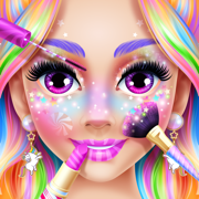 Rainbow Unicorn Candy Salon