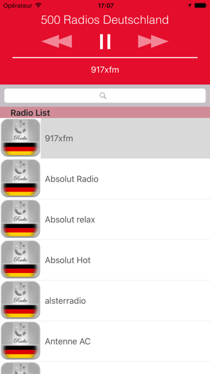 500 Radios Deutschland (DE) : Musik, Fußball(圖2)-速報App