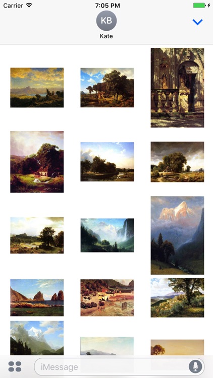 Albert Bierstadt Artworks Stickers