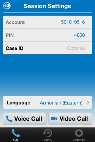 CyraCom Mobile Interpreter screenshot 3