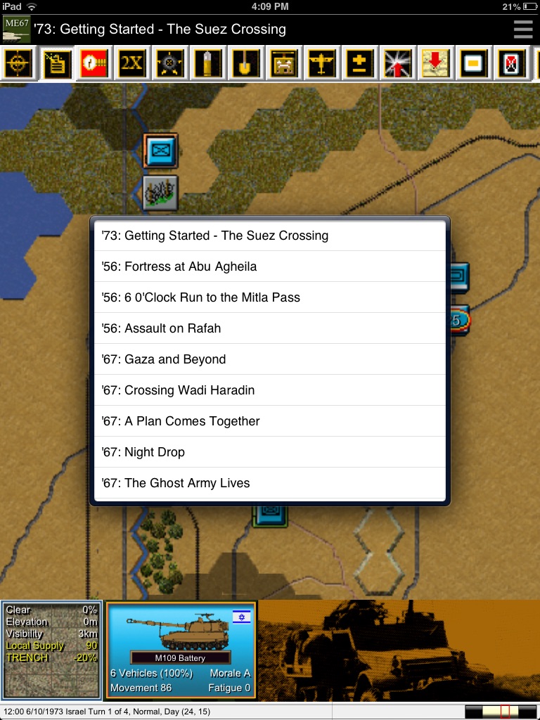 Modern Campaigns - Mideast '67 screenshot 4