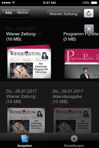 Wiener Zeitung E-Paper screenshot 4