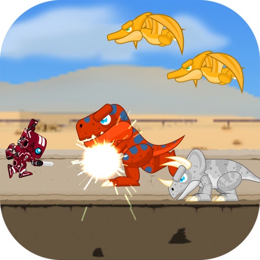 Robot Fight Dinosaurs iOS App