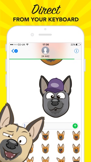 GerMoji - German Shepherd Emojis & Stickers!(圖3)-速報App