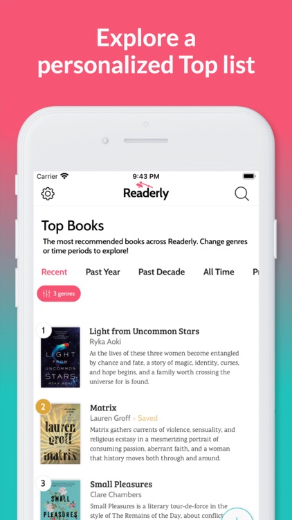 Readerly: Book Recs & Tracking screenshot-7