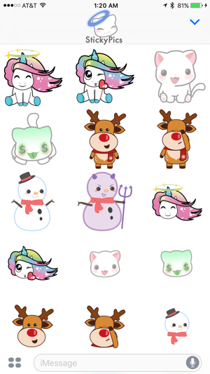 StickyPics Sticker Sampler(圖2)-速報App