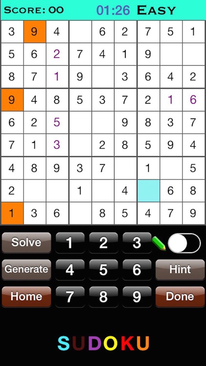 Sudoku - Addictive Fun Sudoku Game!! screenshot-4