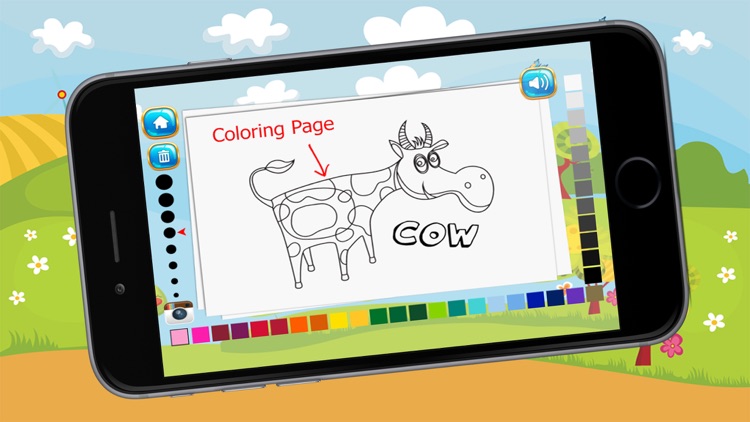 Farm Animals Puzzle Coloring screenshot-3