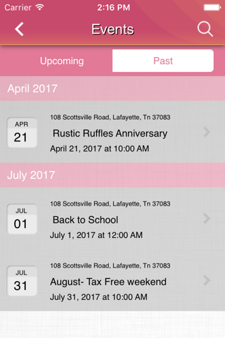 Rustic Ruffles Boutique screenshot 3