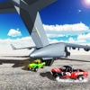 4x4 Truck Transport Plane 3D