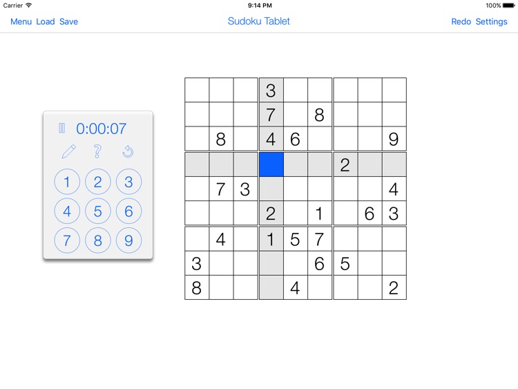 Sudoku Tablet