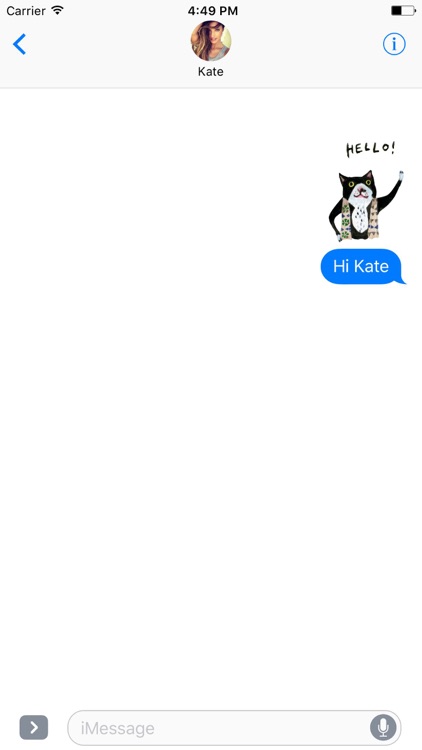 Freaky The Cat Stickers
