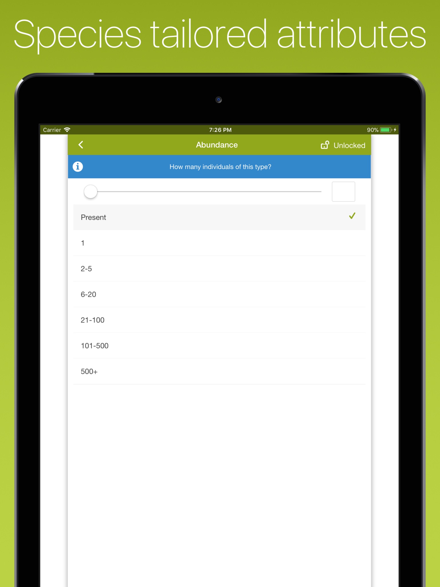 iRecord App screenshot 4