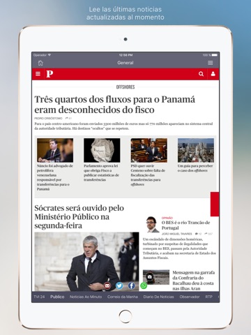 Portuguese Newspapers screenshot 3