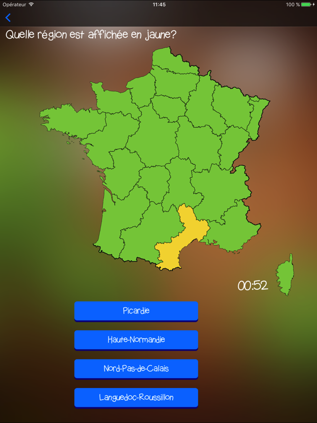 TopoTrainer France - Géographie