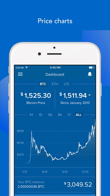 Coinbase - Bitcoin & Ethereum Wallet
