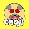 Chubby Puppy - Pug Emoji & Sticker Pack
