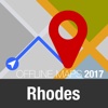 Rhodes Offline Map and Travel Trip Guide