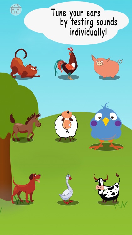 Farm Sounds - Memory game for kids