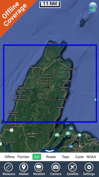 Cape Breton Highlands NP HD GPS charts Navigator screenshot-4