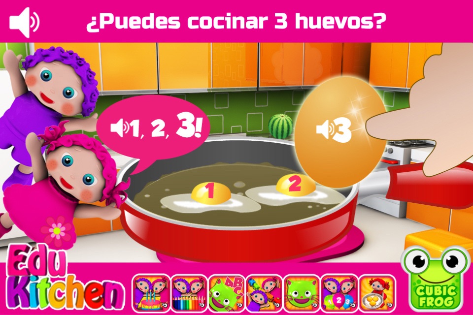 EduKitchen-Toddlers Food Games screenshot 3