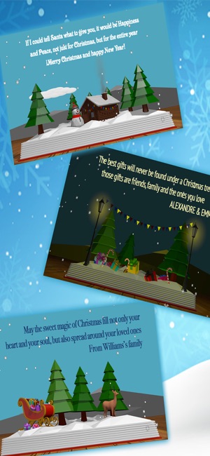 Make animated Christmas Wishes