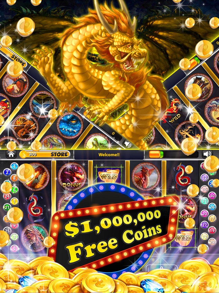 50 Red Dragon Slots Throne Party  Golden Jackpot