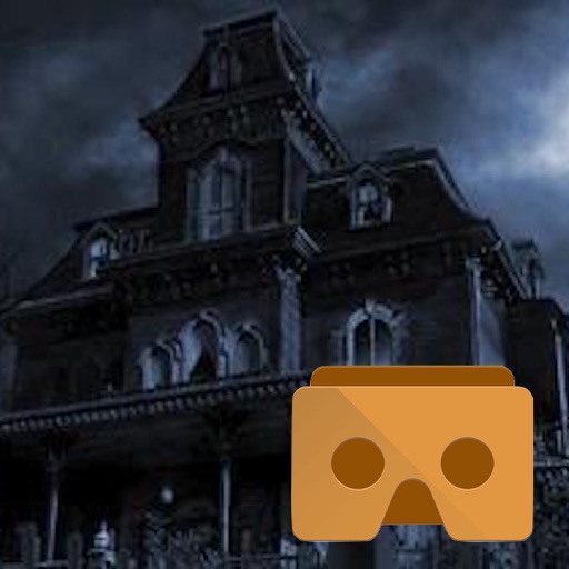 VR Haunted House With Google CardBoard Icon