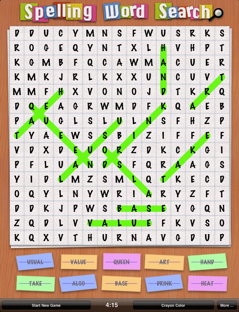 Word Search for Young Readers screenshot 3