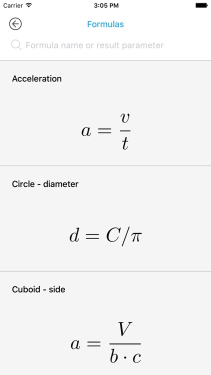 SUM SciConvert - Unit Converter & Formula Manager screenshot-3