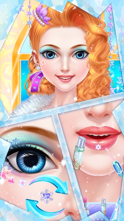 Frozen Ice Queen Makeup Salon screenshot-4