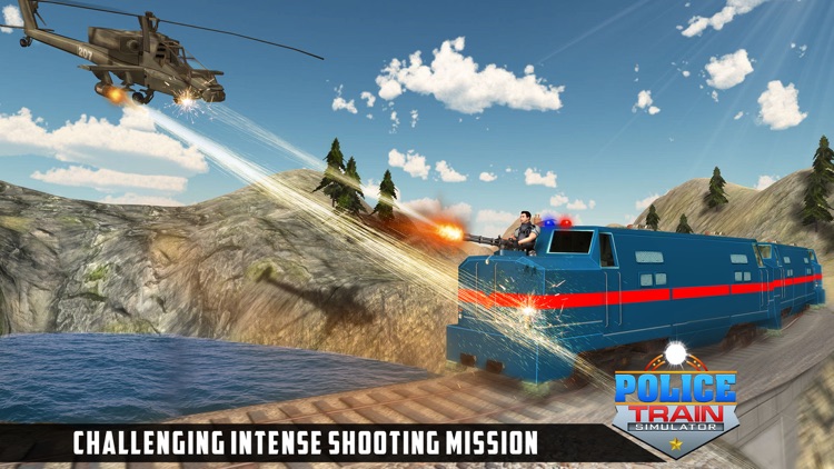 Police Train Simulator – The Gunship Battle Zone