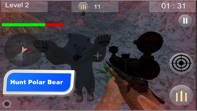 Bear Hunter Sniper Challenge, game for IOS
