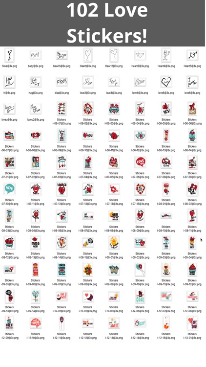 Love Stickers - Share Your Feelings screenshot-3