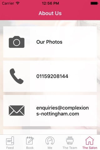 Complexions Nottingham screenshot 3