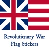 Revolutionary War Flag Stickers