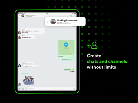 Screenshot #5 pour ICQ: Appels vidéo, bots, chats