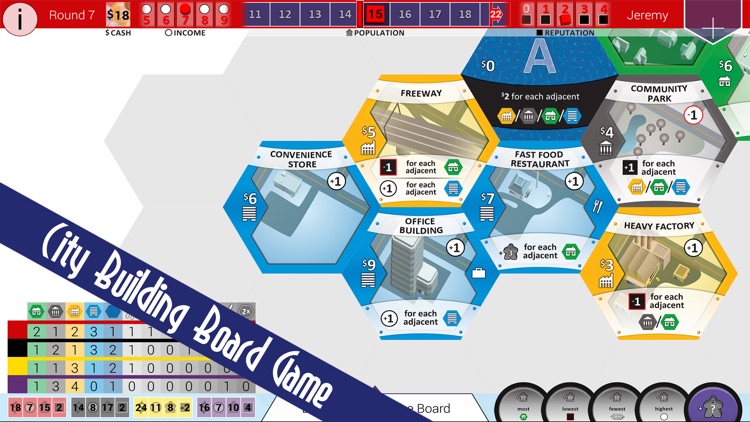 SUBURBIA City Building Board Game