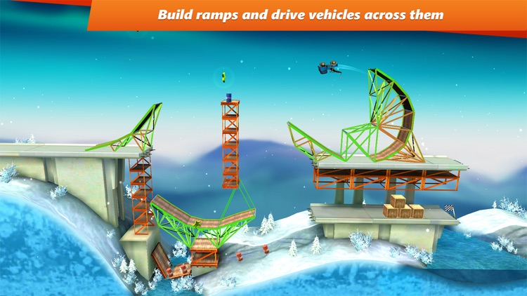 Bridge Constructor Stunts! screenshot-0